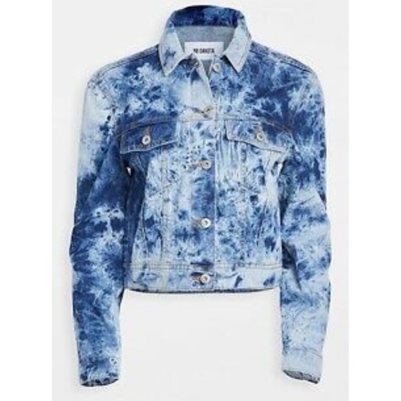 Tie-Dye Denim Jacket - Picture 4 of 7